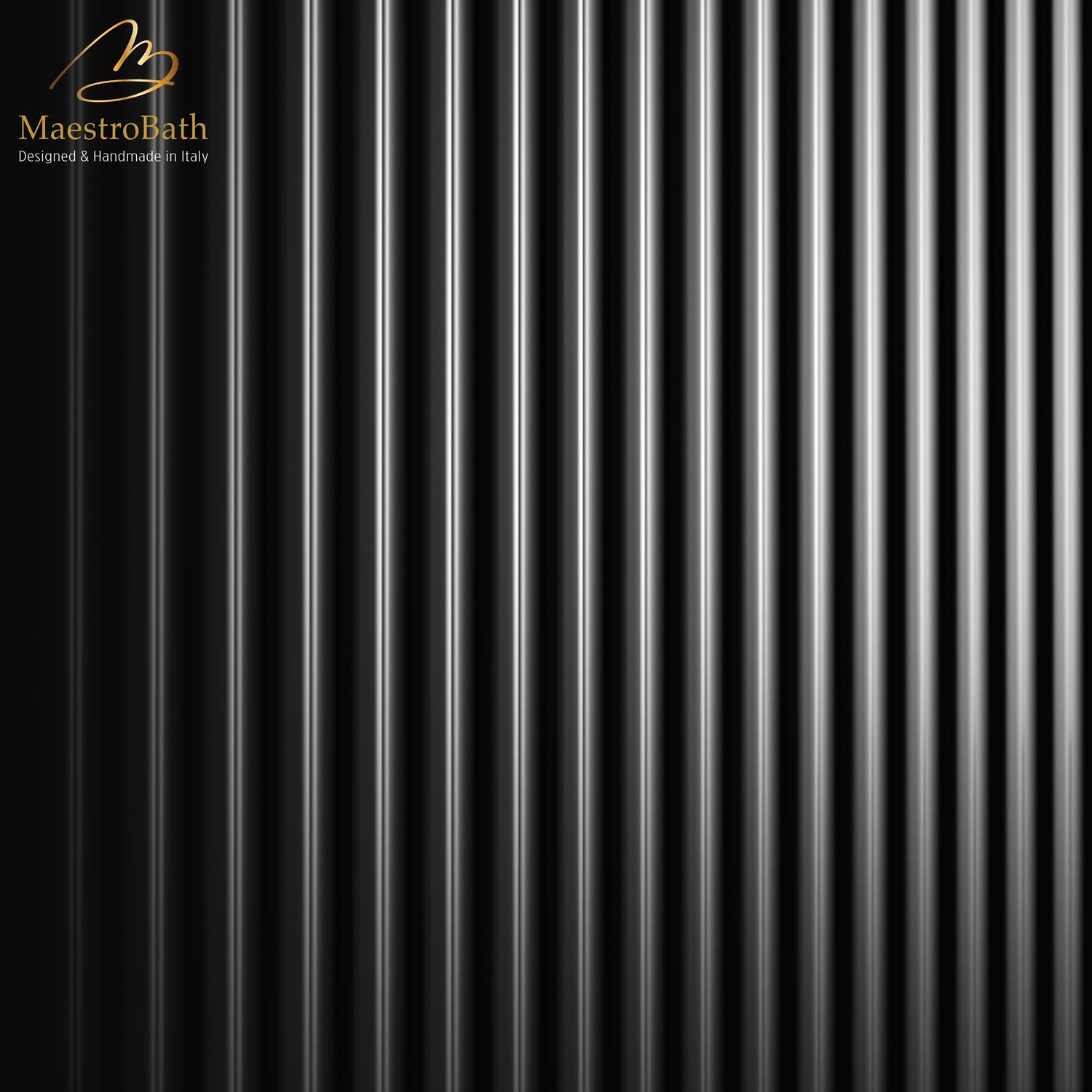 Cosmopolitan Luxury Wallmount Bathroom Vanity #color_Black Marquinia