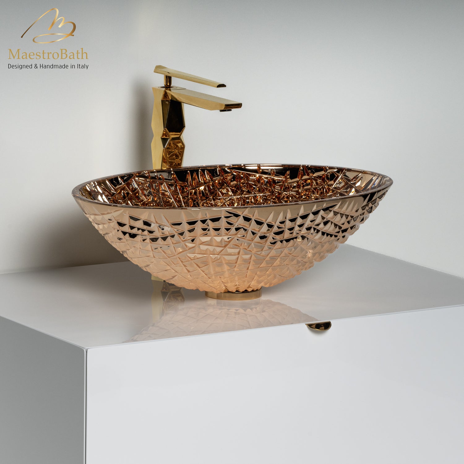 De Medici Ice Oval Rose Gold #color_rose gold