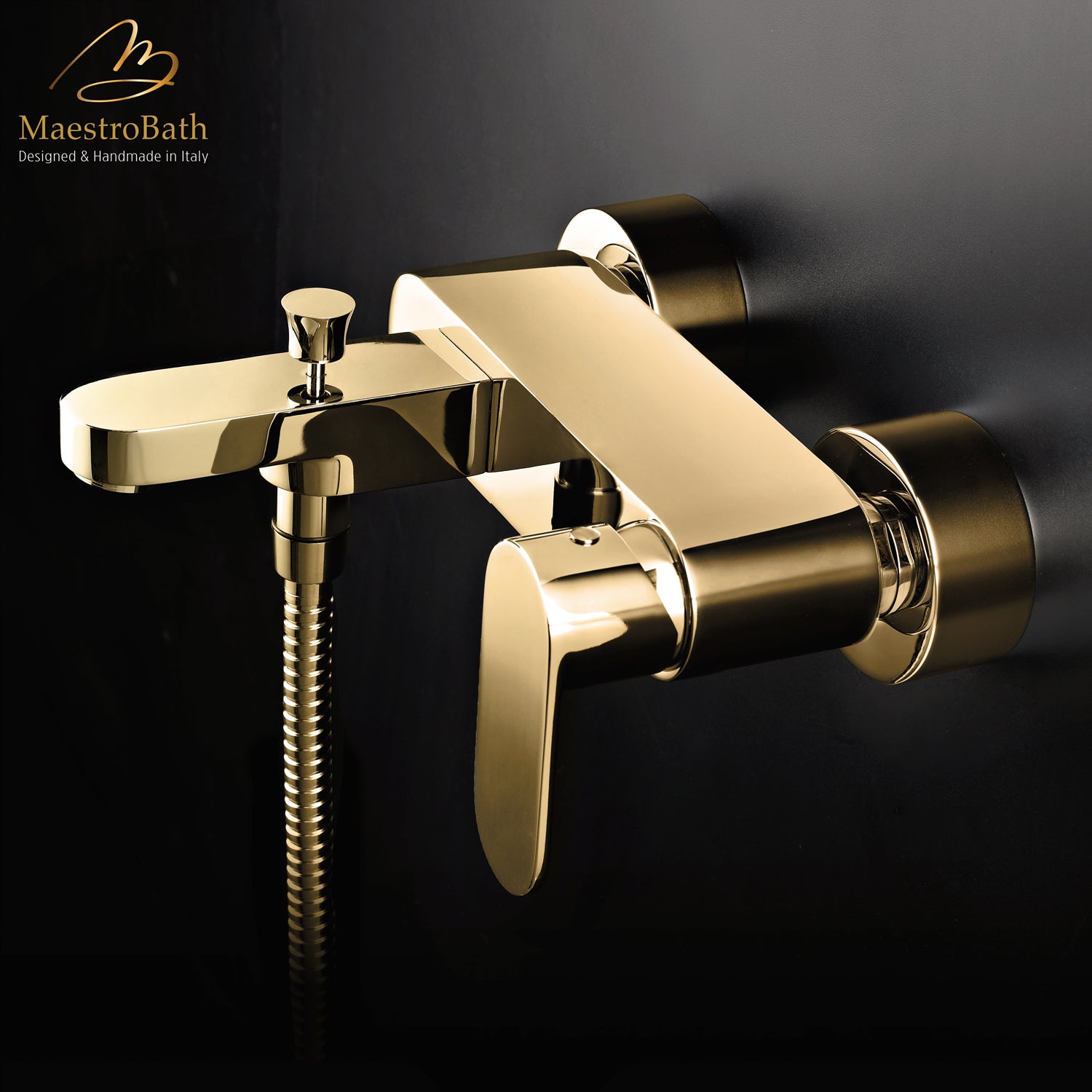 Chik Modern Bath Filler #color_polished gold