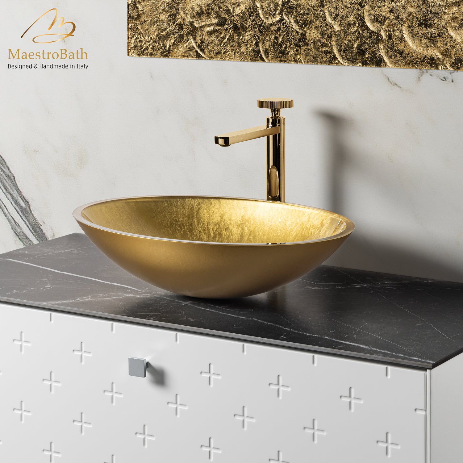 Primo High Luxury Bathroom Faucet #color_polished gold