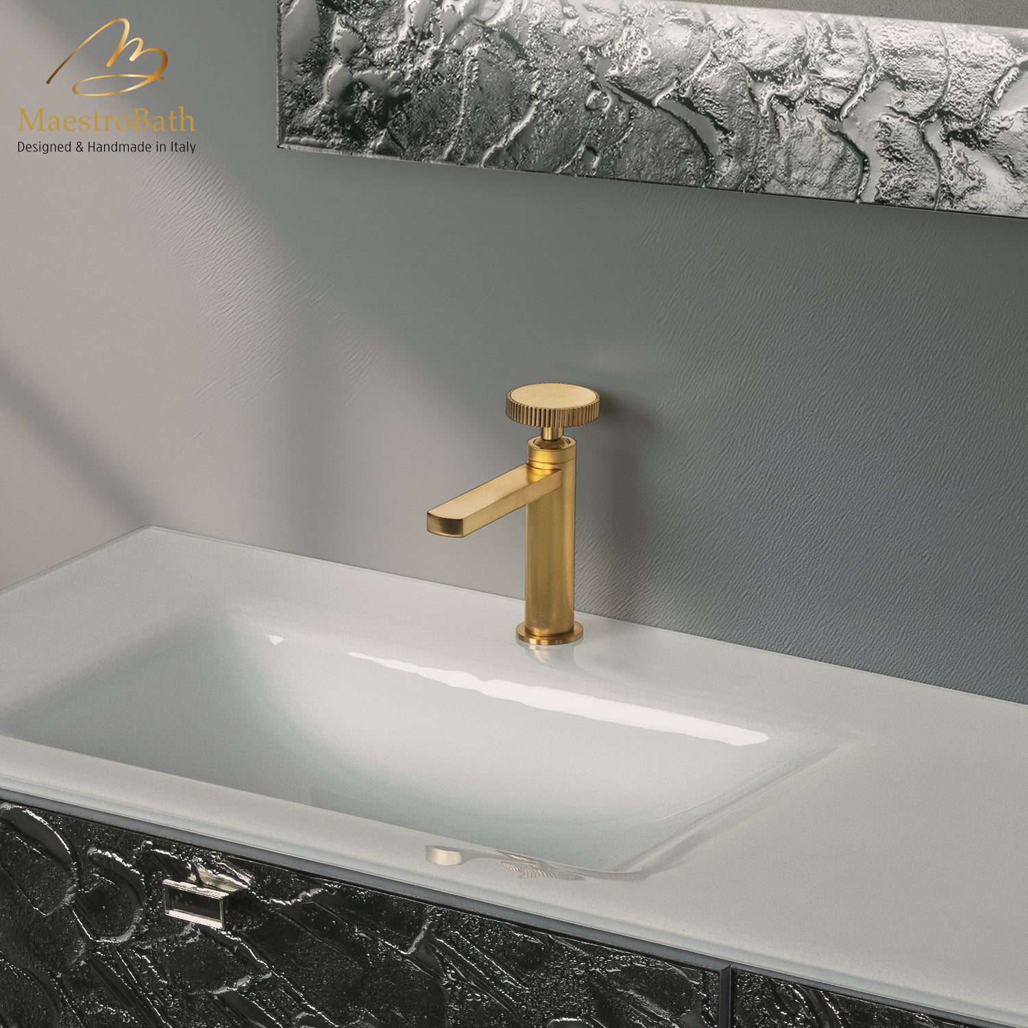 Preziosa Luxury Bathroom Faucet | Brushed Gold #color_brushed gold