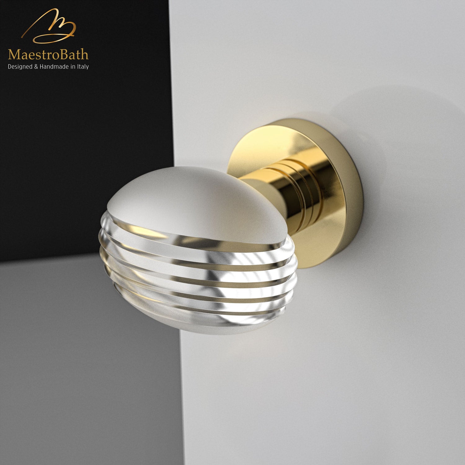 Owl Luxury Door Handle | Polished Gold