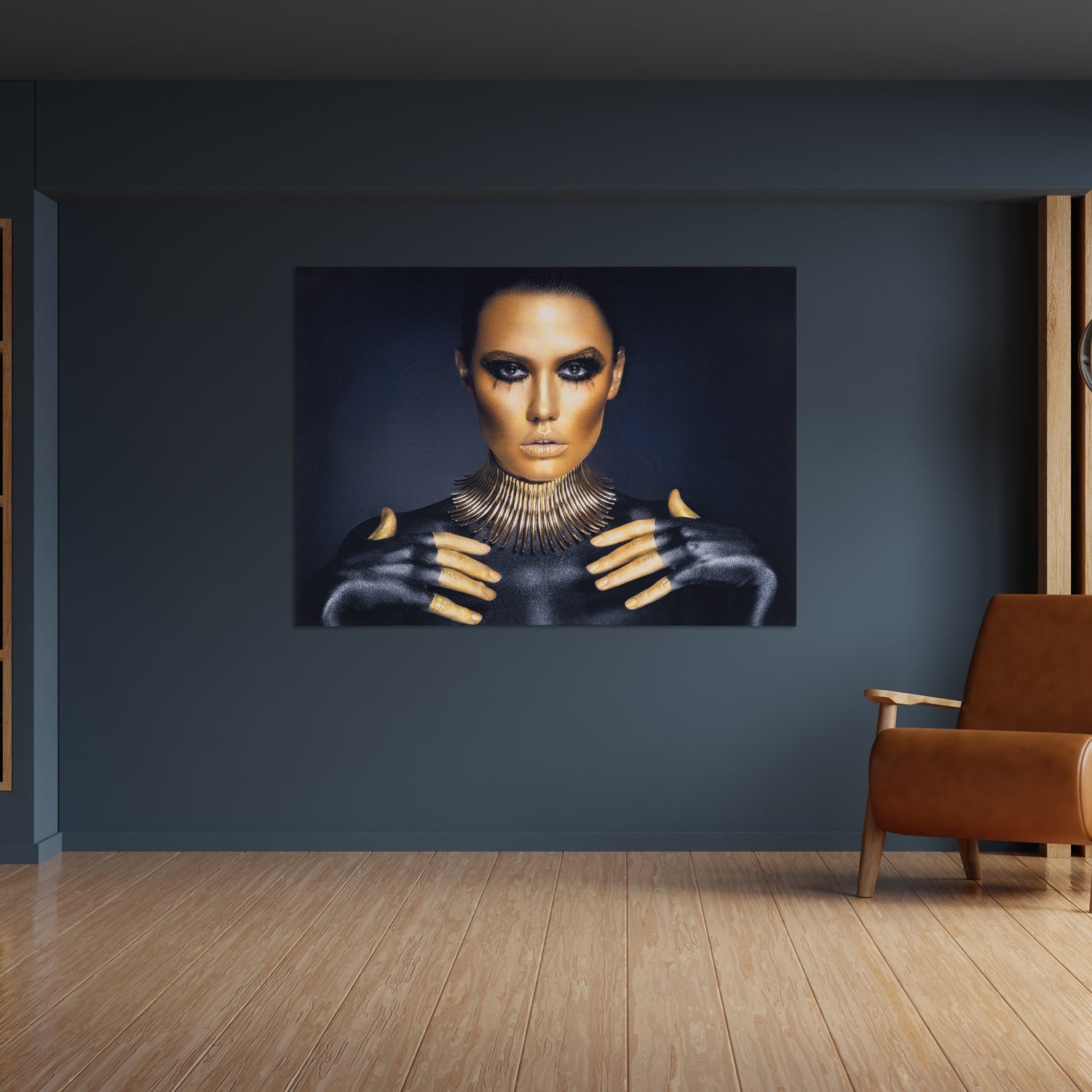 Signature Glam Wall Art Series - Regal Stare