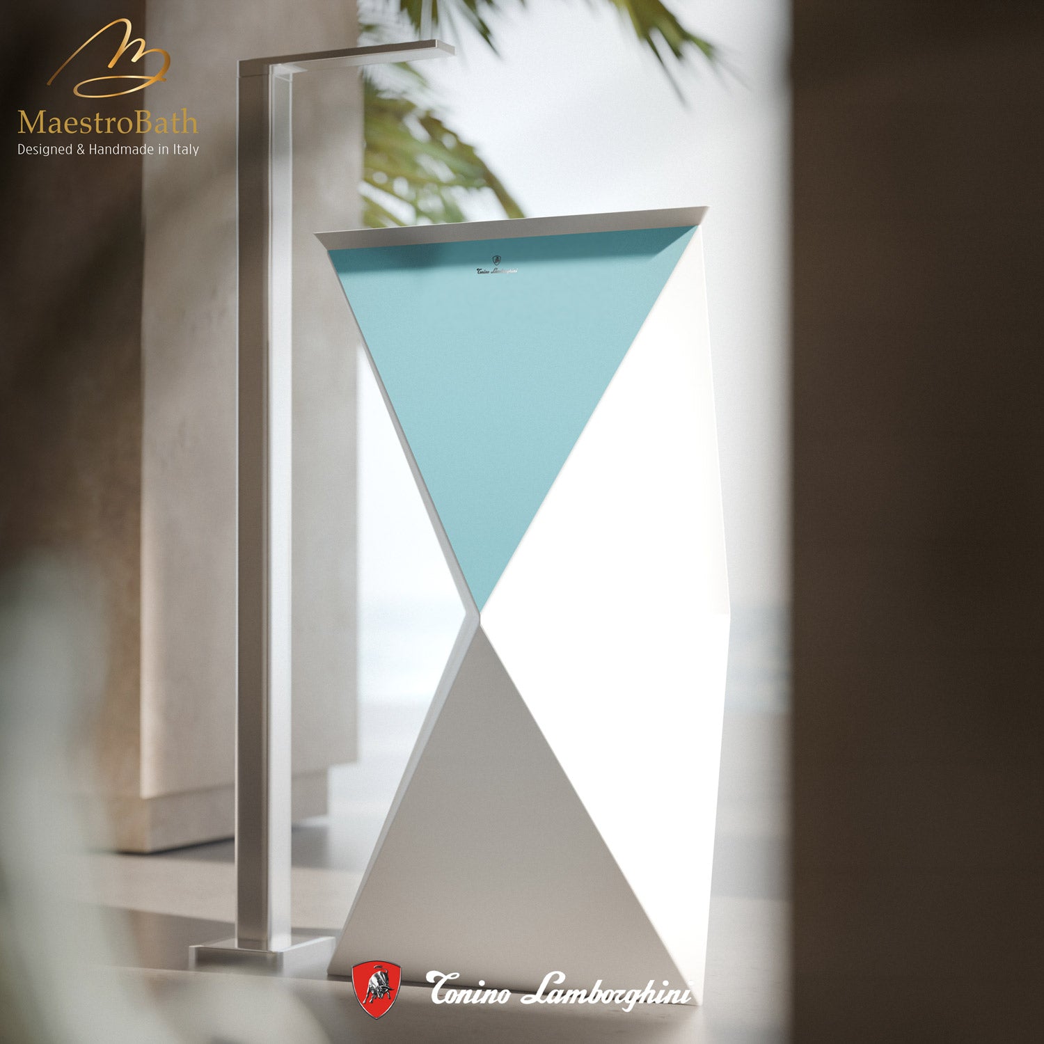 Prisma by Tonino Lamborghini Freestanding Sink