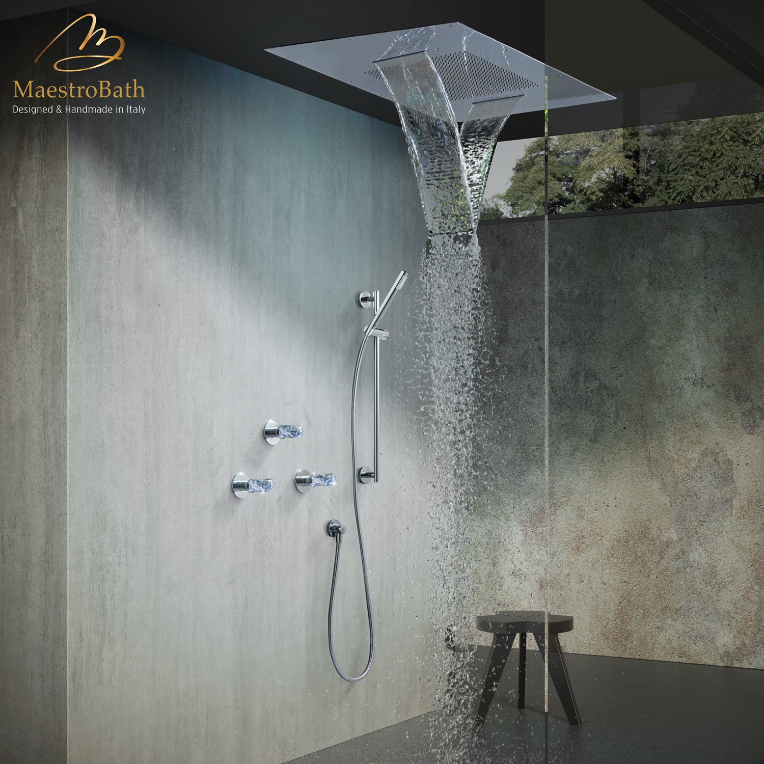Lux Complete Shower Set | Polished ChromeLux Complete Shower Set | Polished Chrome #color_polished chrome