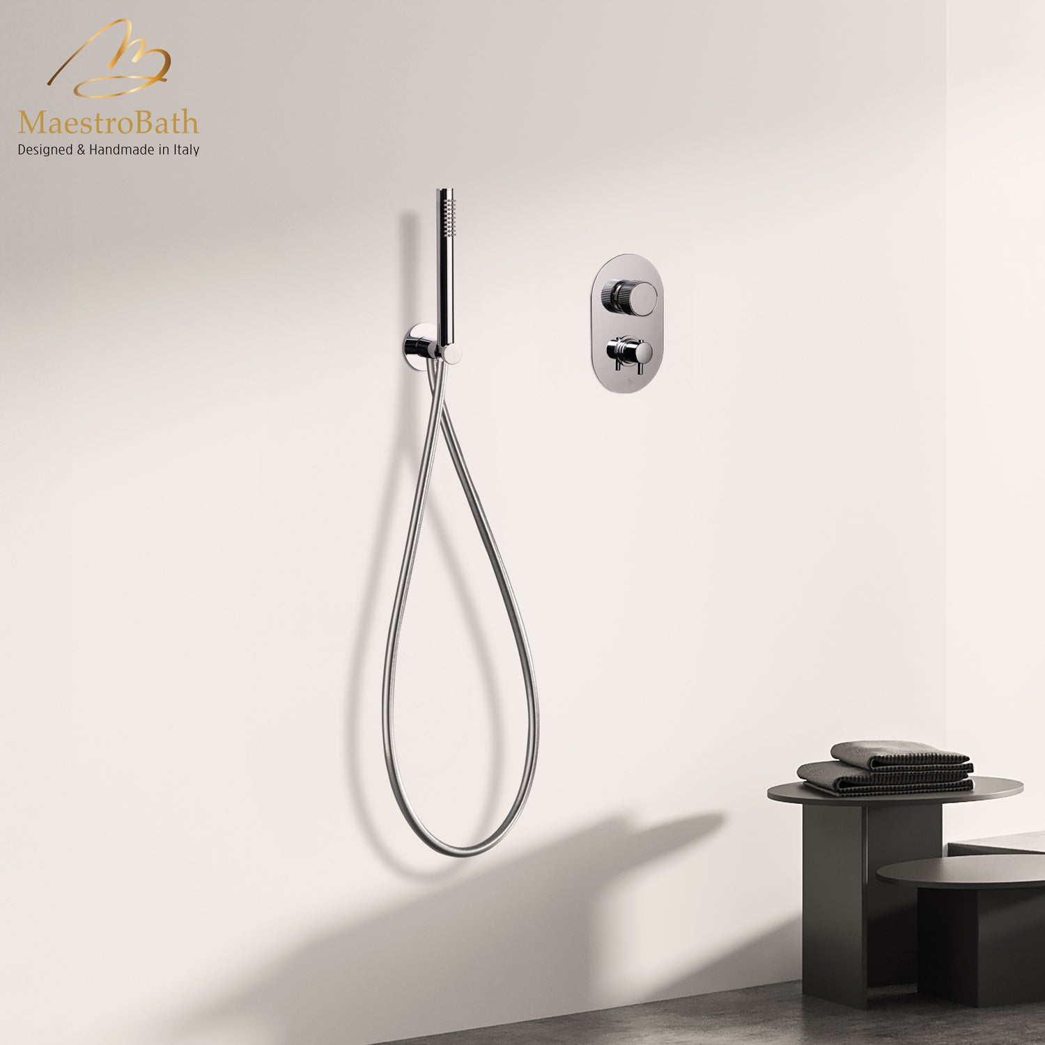 Primo Complete Shower Set #color_polished chrome