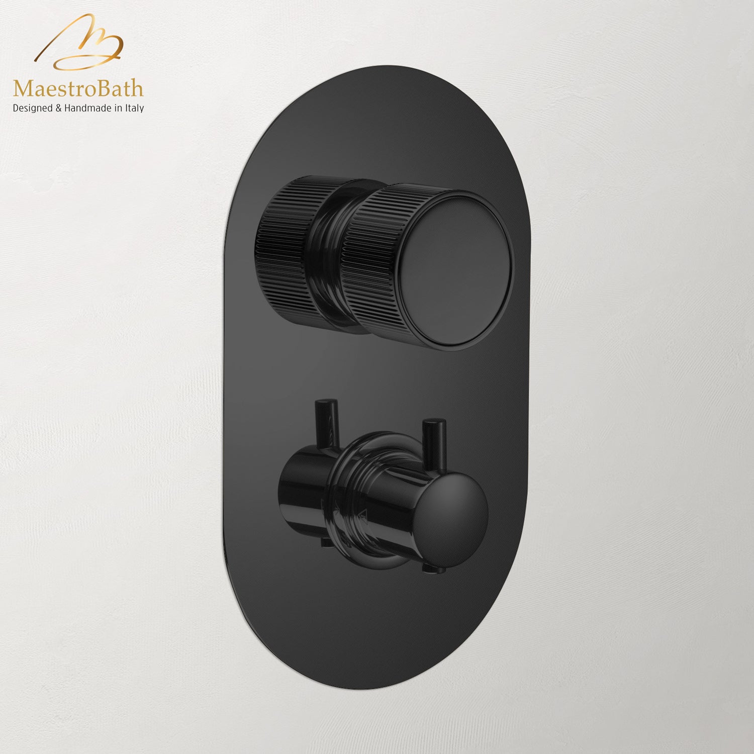 Primo Thermostatic Concealed Bath & Shower With Diverter 2 Ways