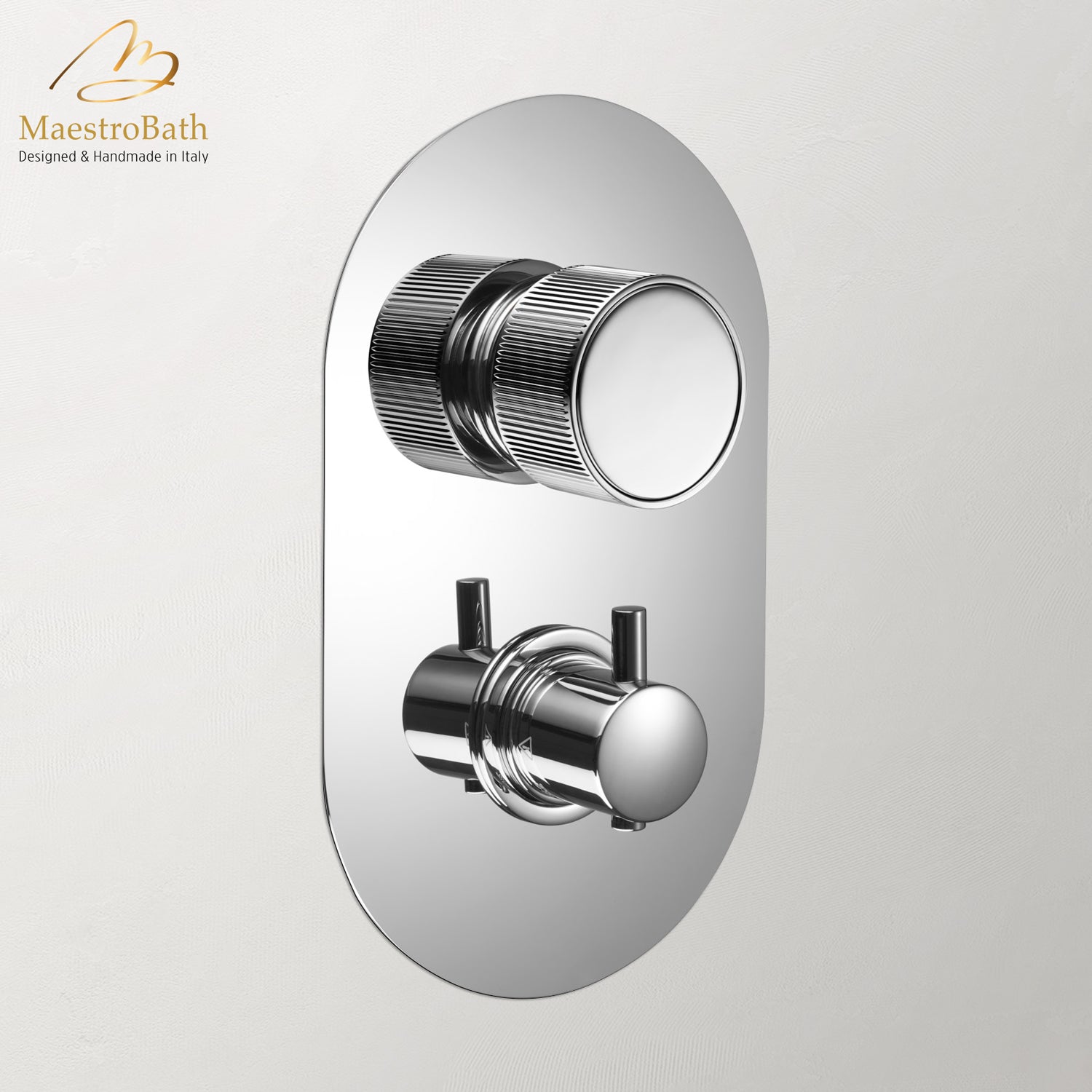 Primo Thermostatic Concealed Bath & Shower With Diverter 2 Ways