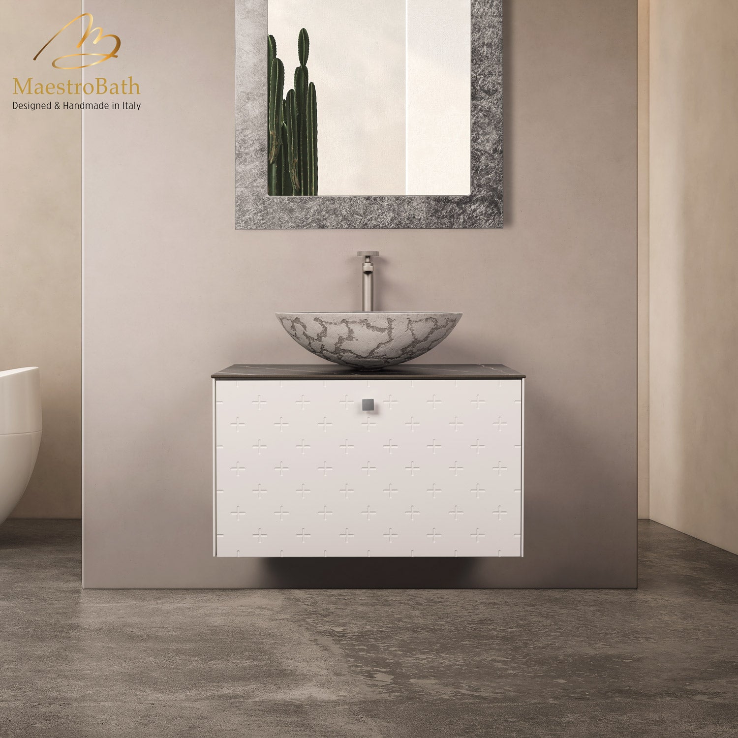 Primo High Luxury Bathroom Faucet #color_matte nickel