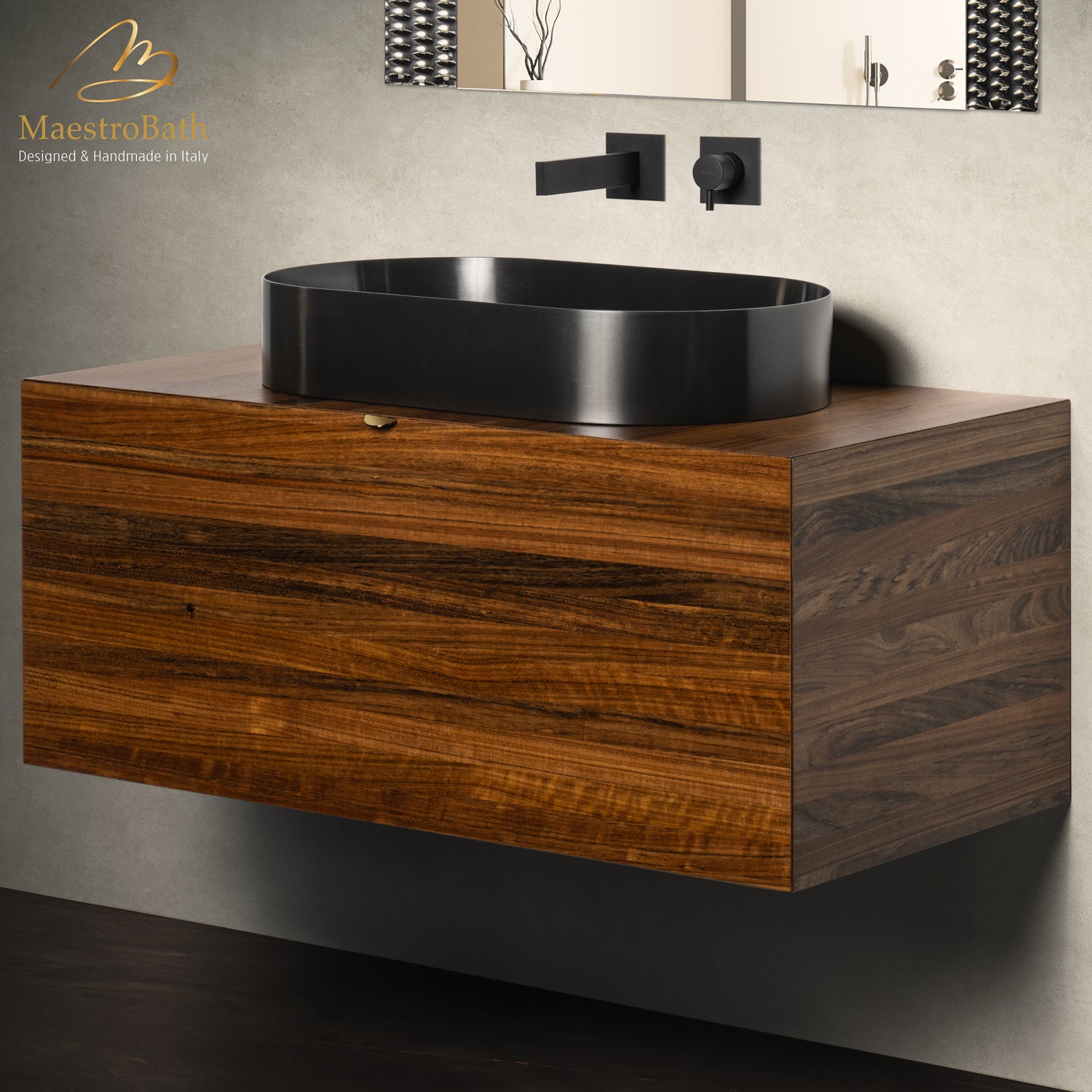 Dora Bathroom Vanity | Walnut #Size_40"