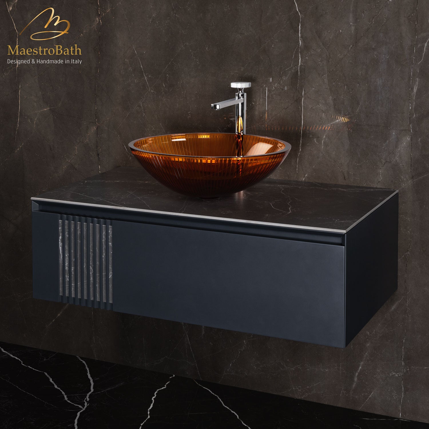 Plisse Luxury Oval Vessel Sink #color_ginger