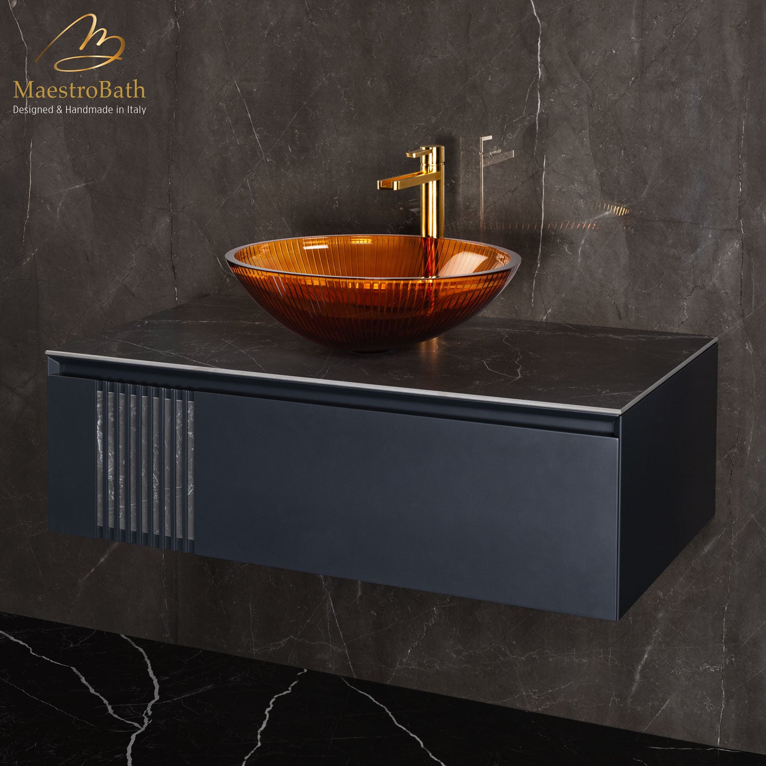 Plisse Luxury Oval Vessel Sink #color_ginger