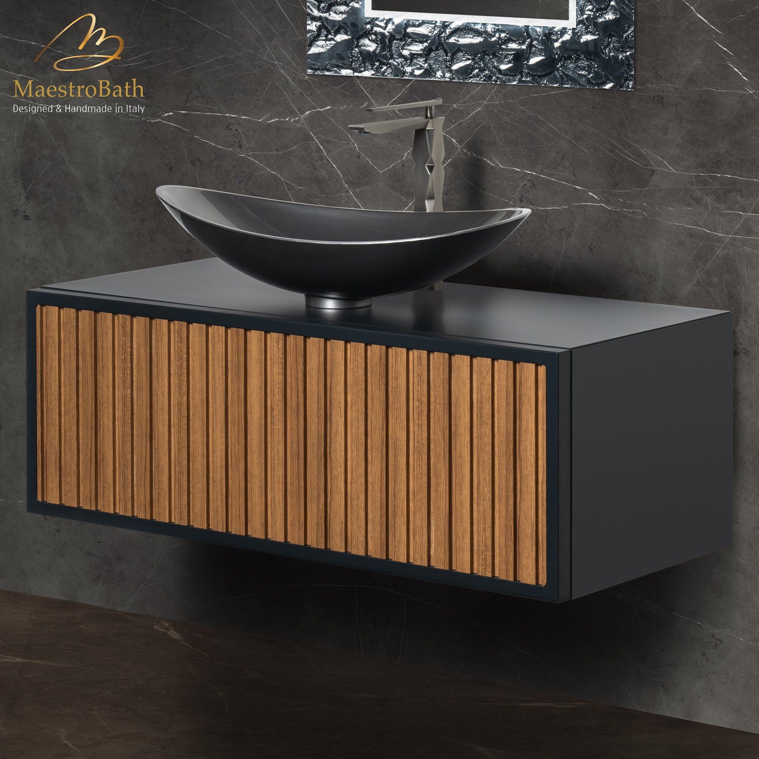 Orient 100 Bathroom Vanity | Anthracite #Size_39"