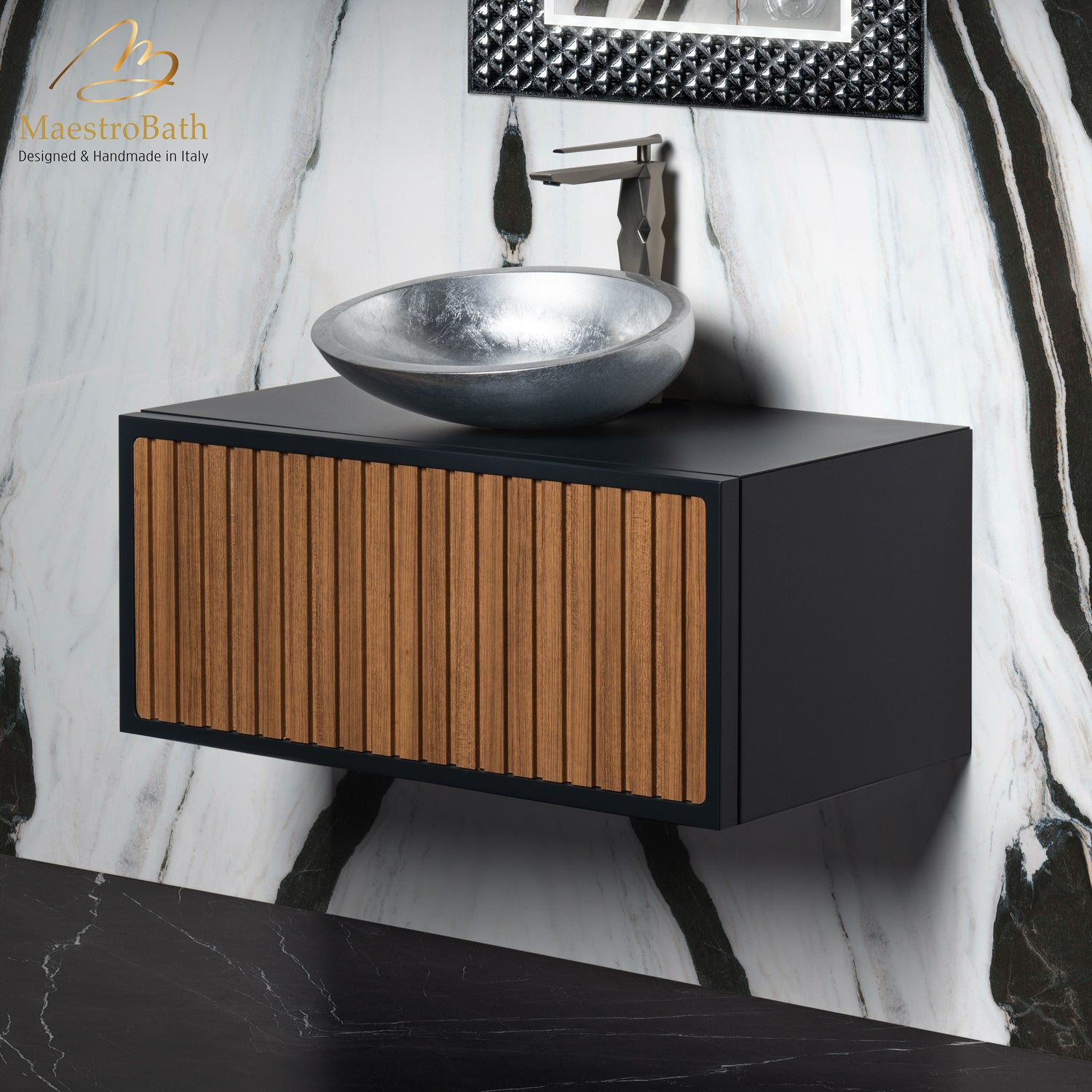 Orient 80 Bathroom Vanity | Anthracite #Size_31"