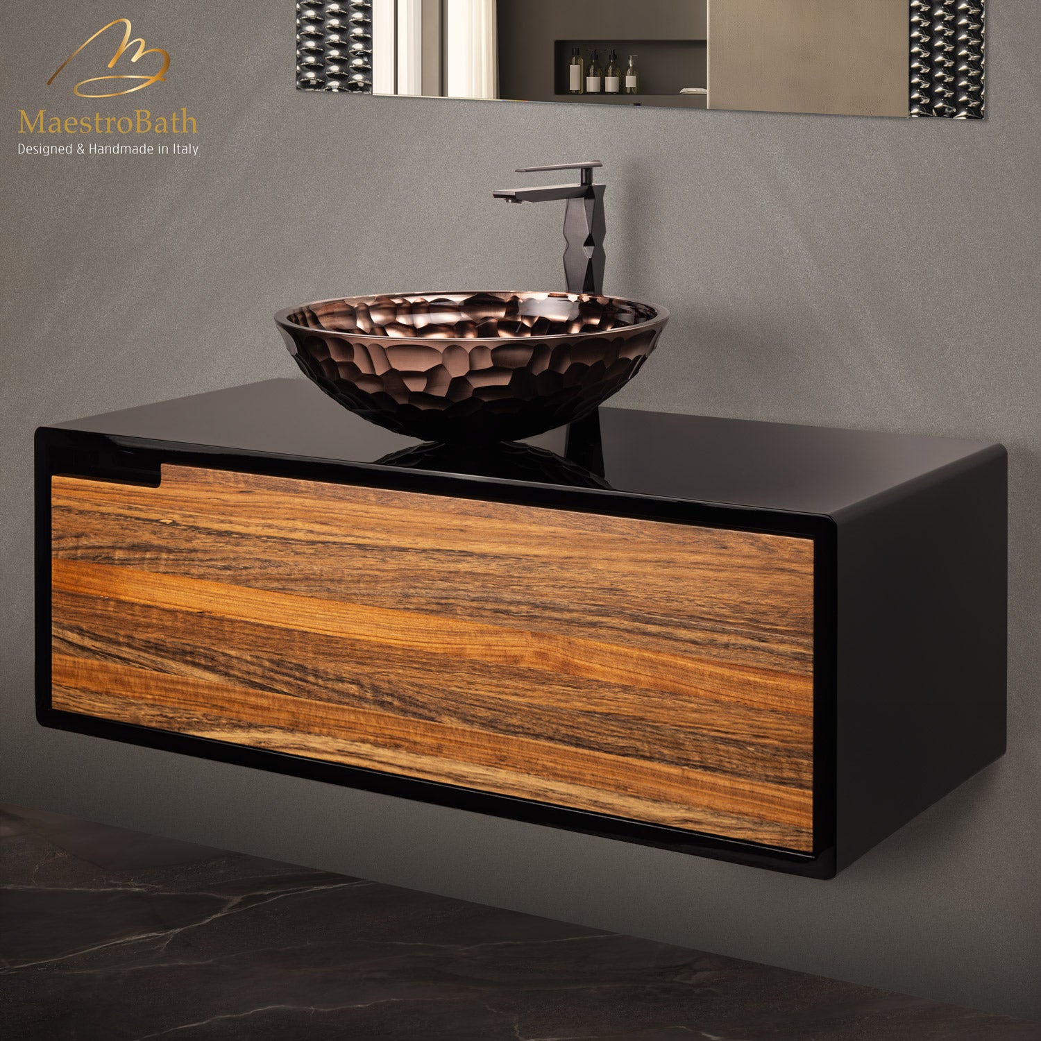 Prism Luxury Vessel Sink | Bronze #color_bronze