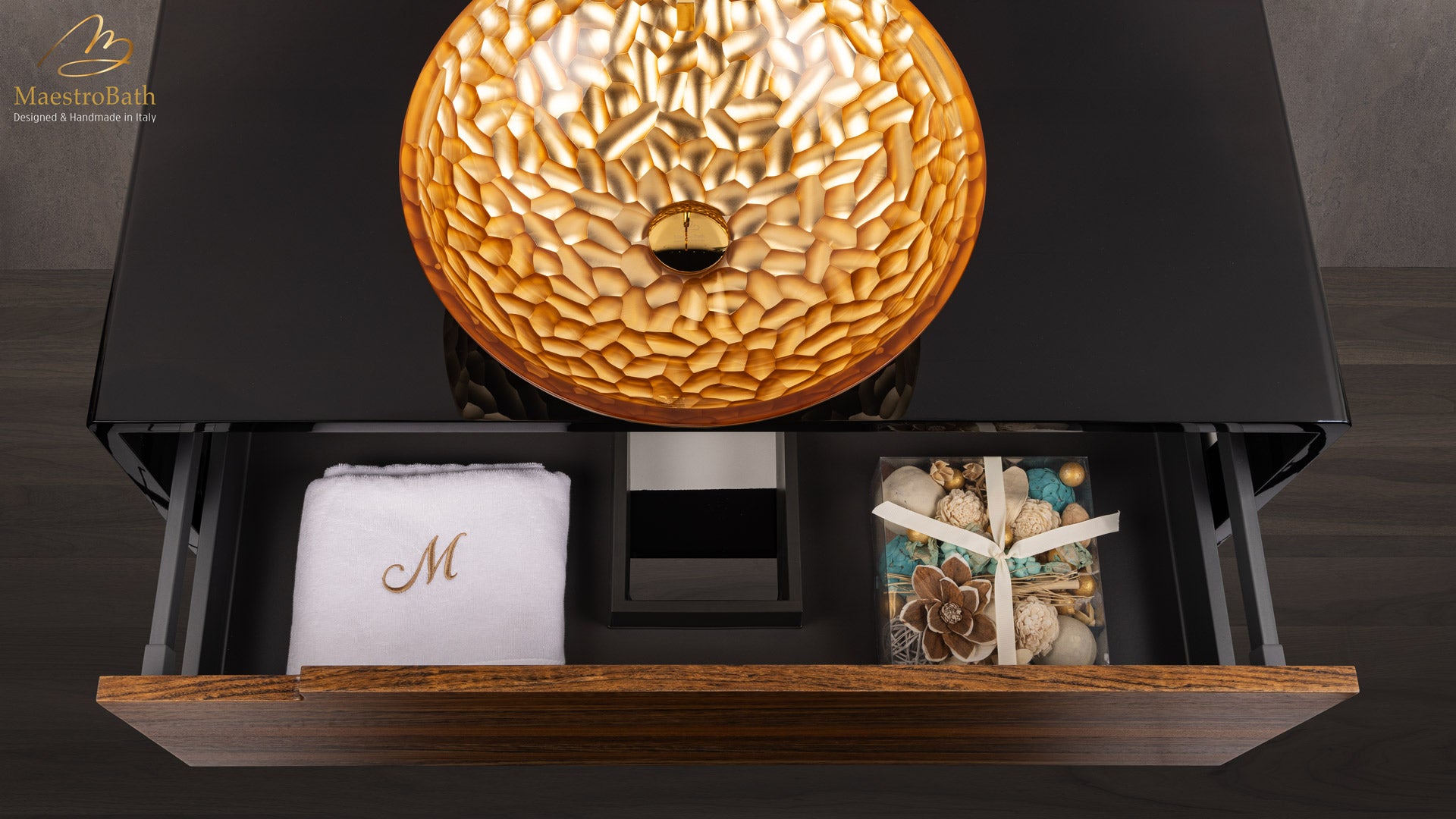 Noceto Bathroom Vanity | Walnut #Size_40"