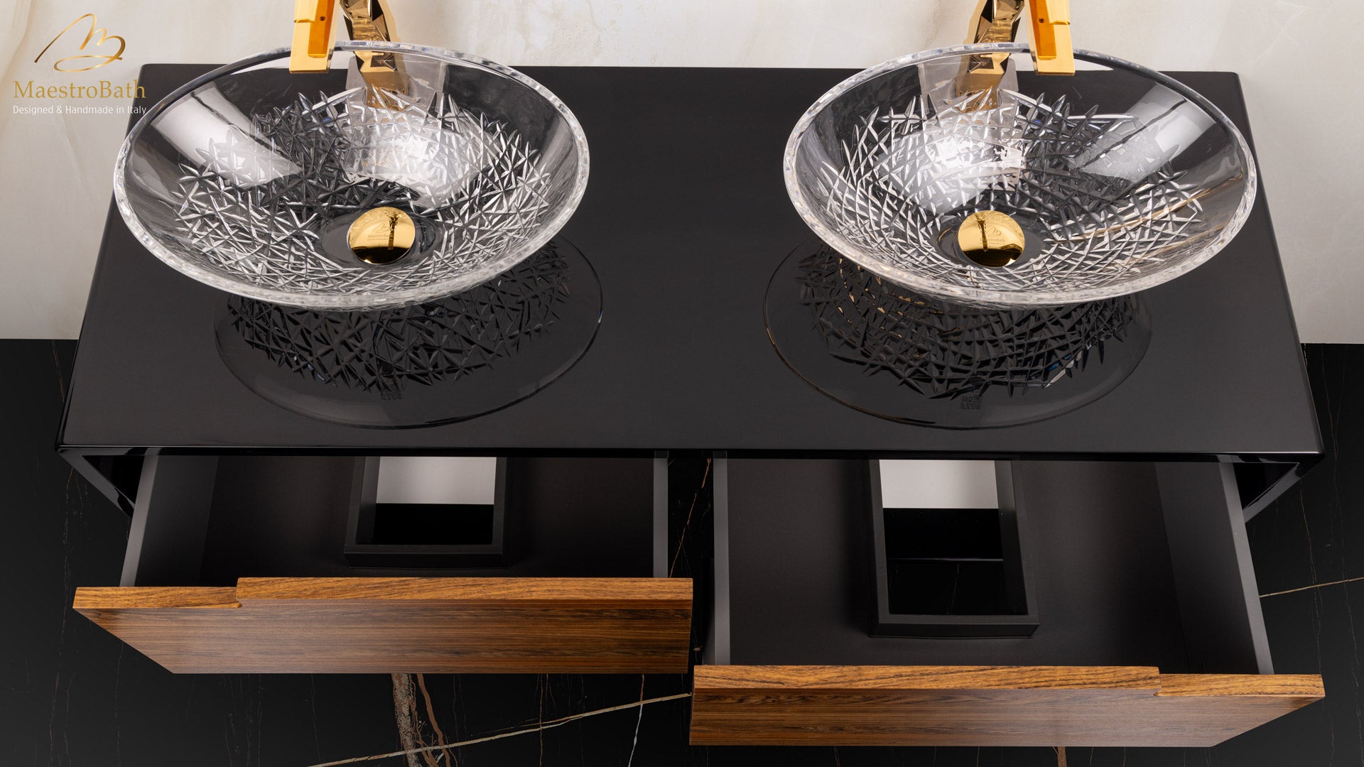 Noceto Bathroom Vanity | Walnut #Size_48"