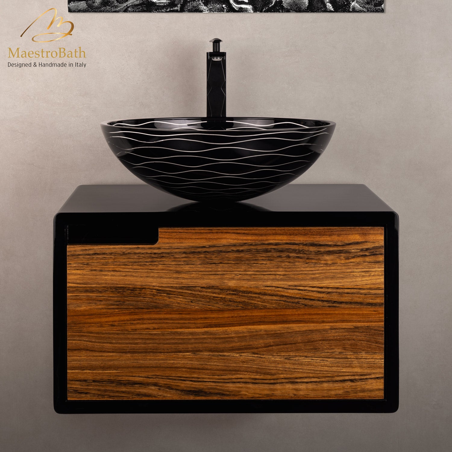 Noceto Bathroom Vanity | Walnut #Size_24"