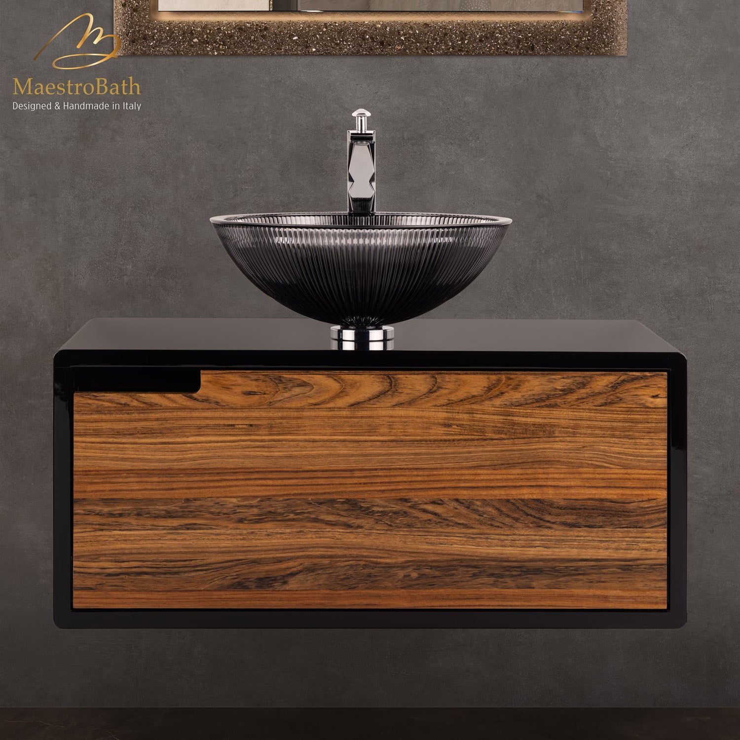 Noceto Bathroom Vanity | Walnut #Size_32"