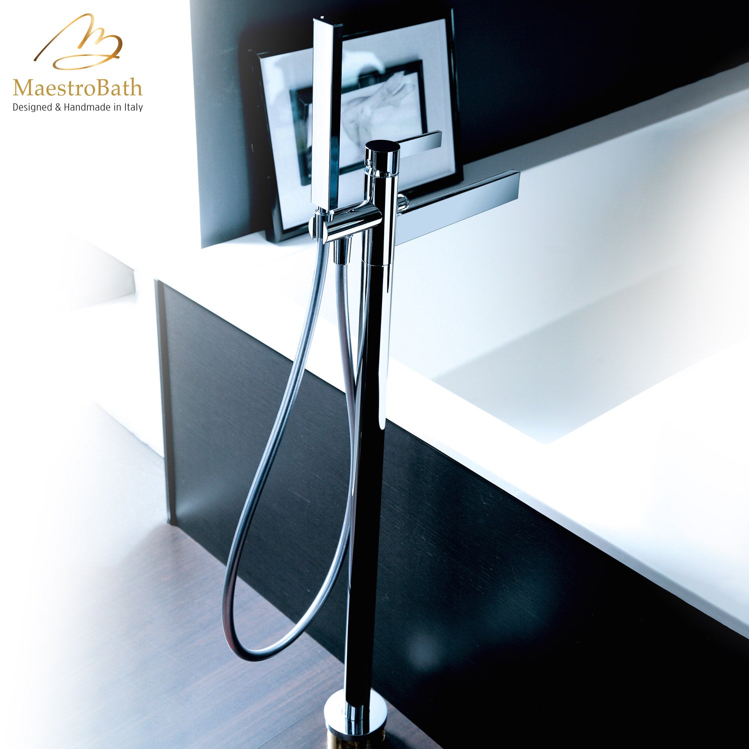 Caso Tub Filler | Polished Chrome #color_polished chrome