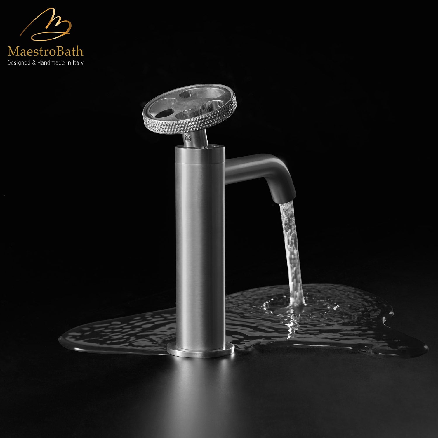 Country Bathroom Faucet | Polished Chrome #color_brushed chrome