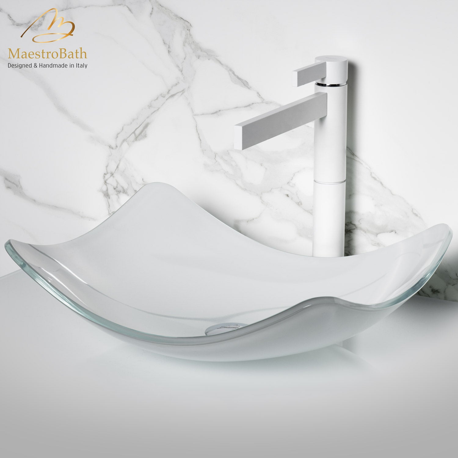 Kara Luxury Vessel Sink | White #color_white