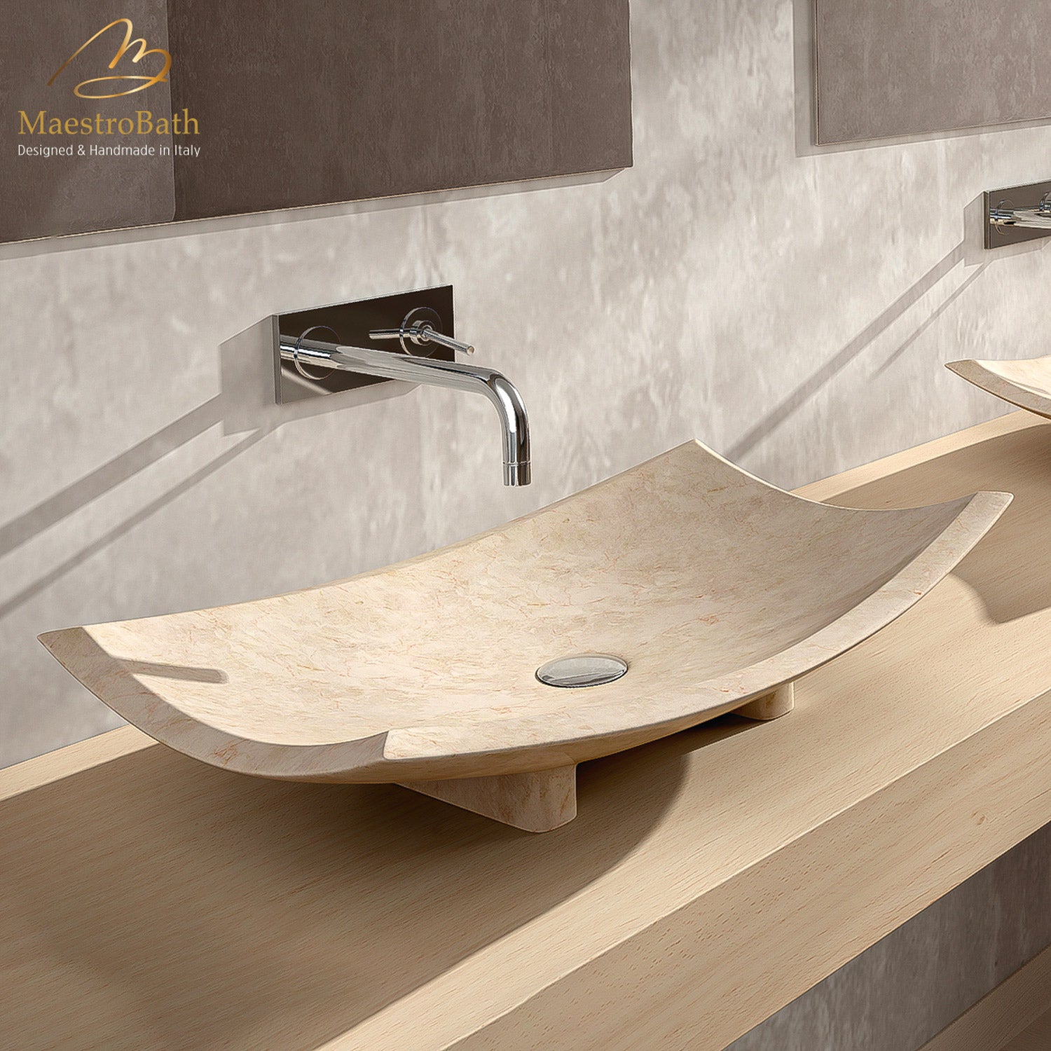Exotic Bathroom Sink #finish_beige