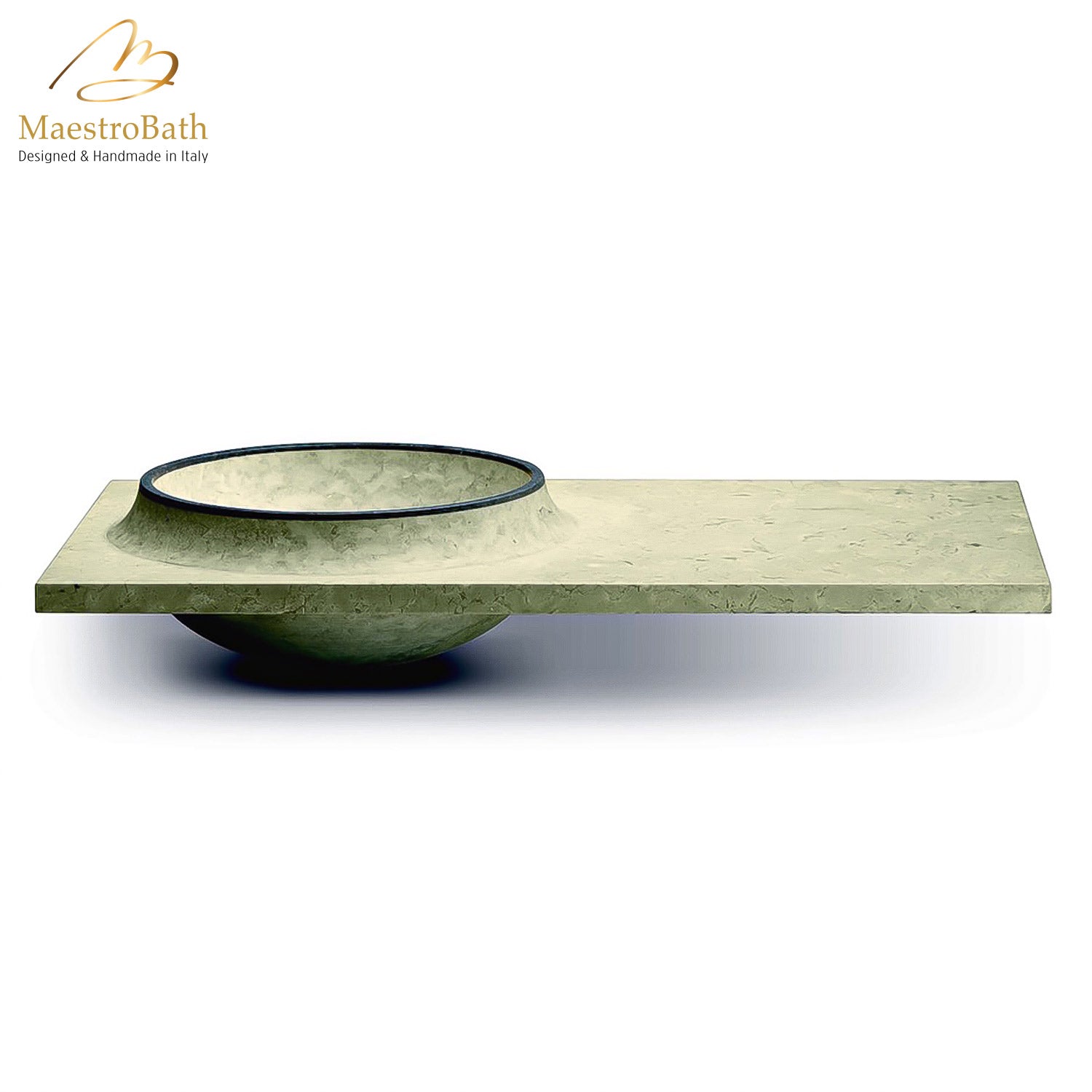 Natural Stone Sink VULKA #color_beige