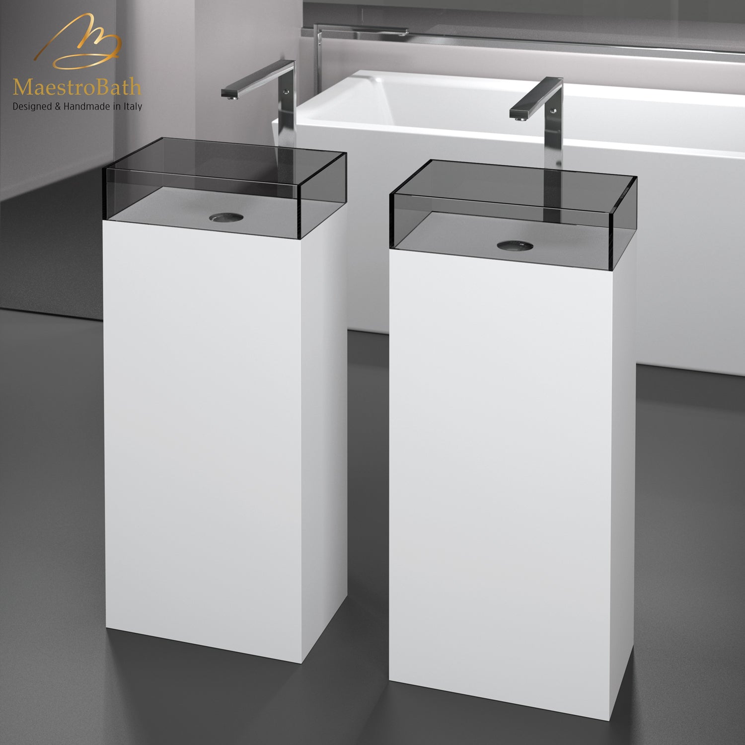 Cosmopolitan Pedestal Sink | White #color_white