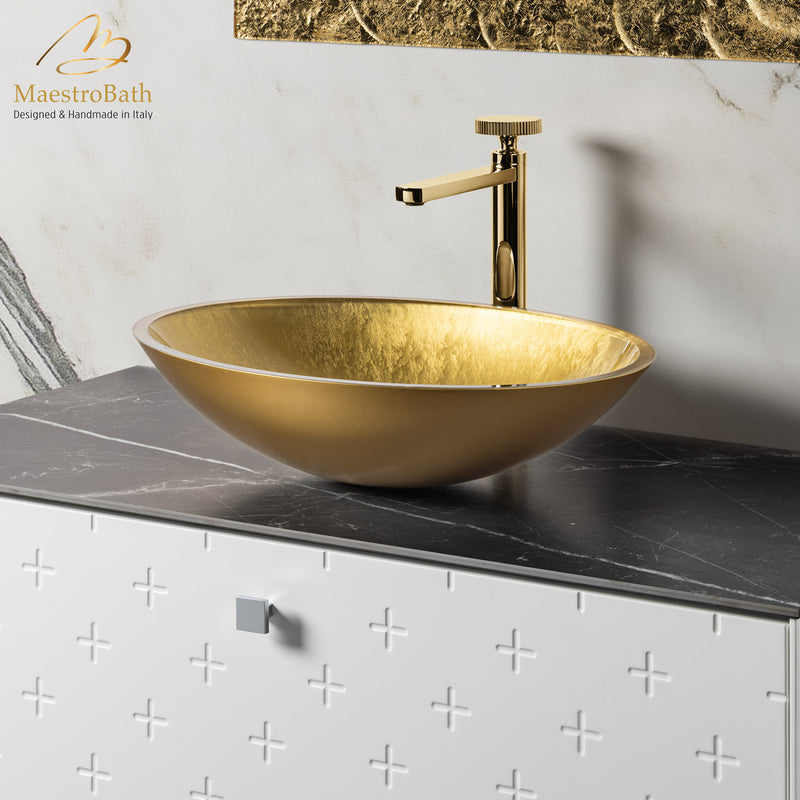 Luxury Oval Vessel Sink