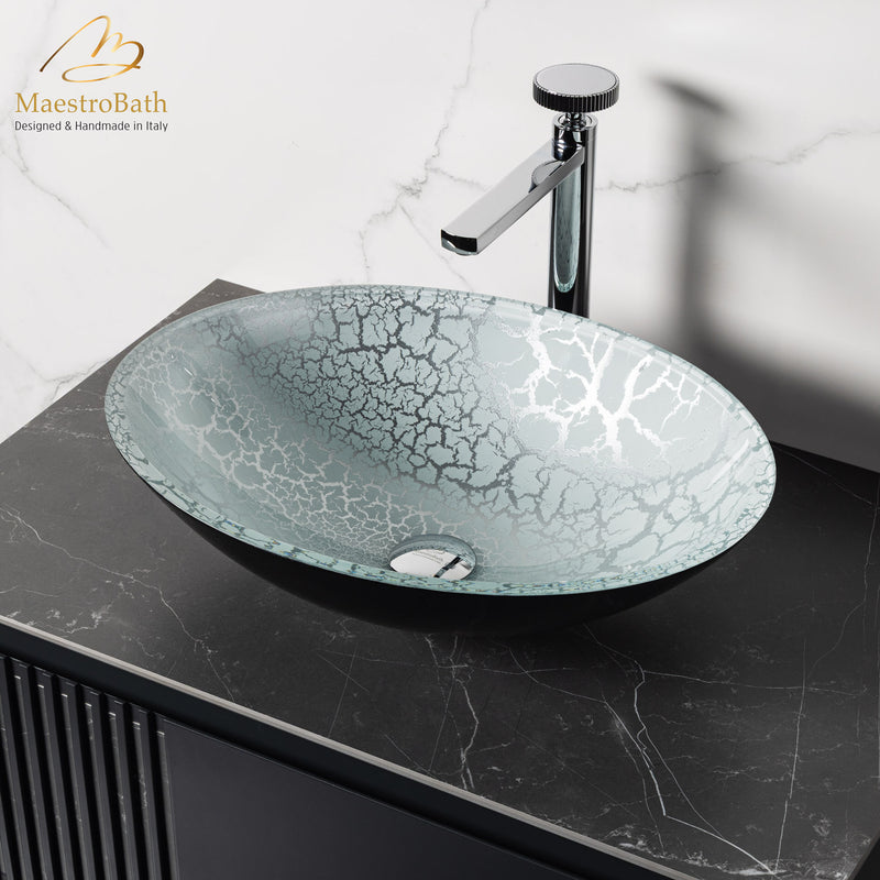 Leopardo Luxury Oval Vessel Sink