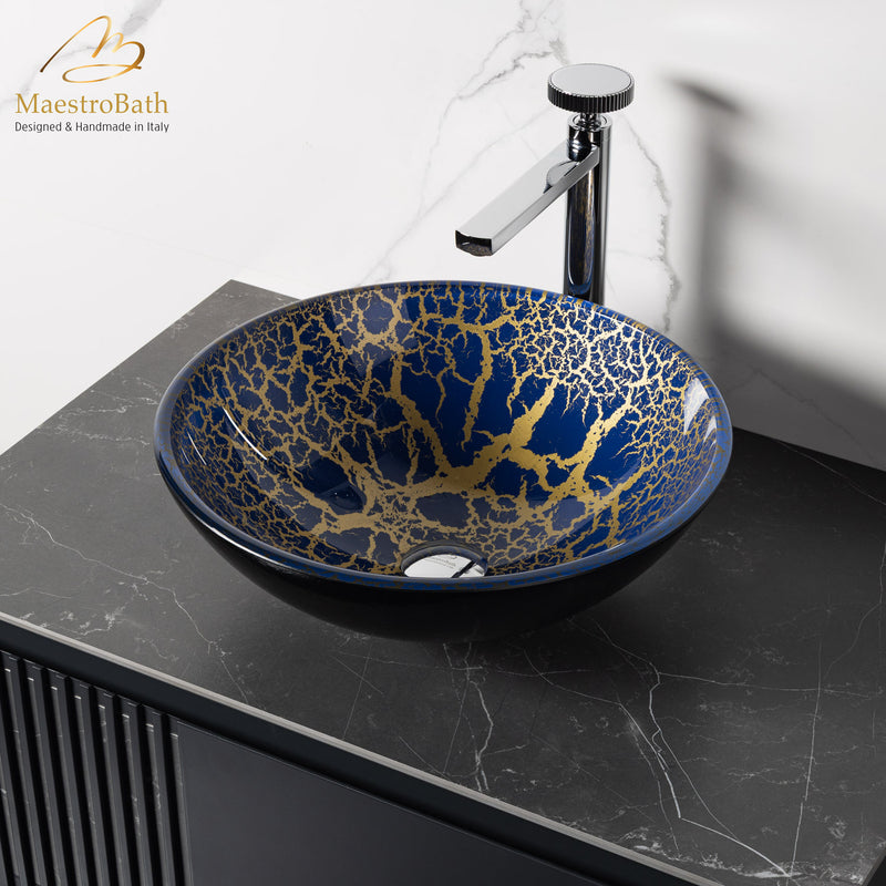 Leopardo Luxury Round Vessel Sink