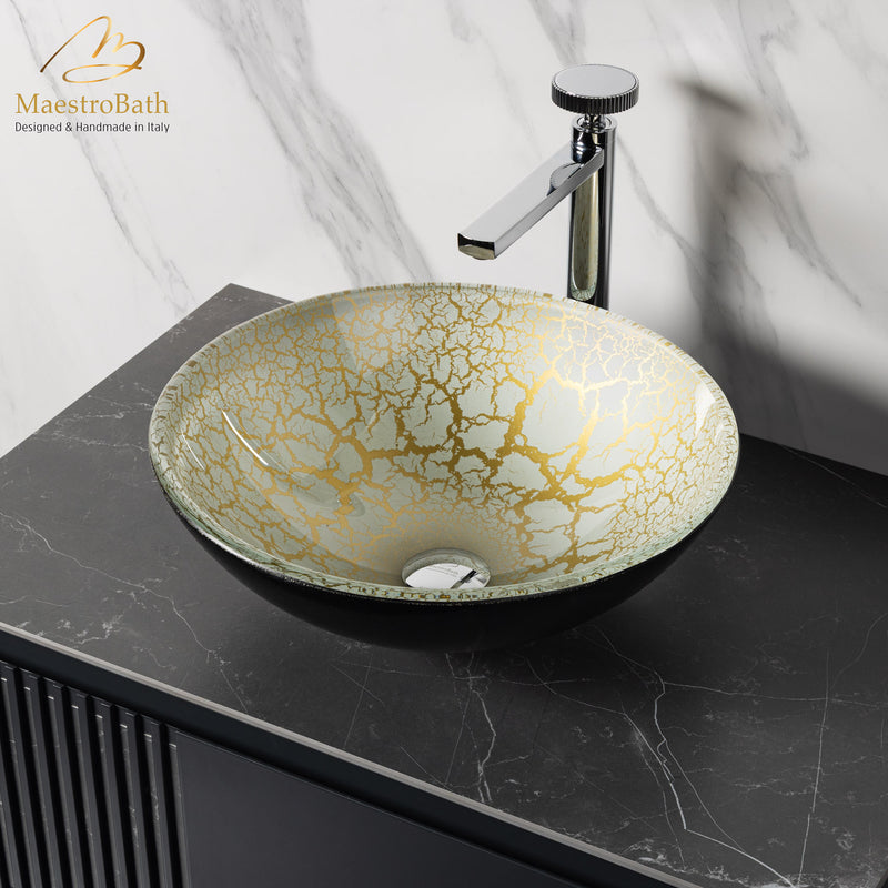 Leopardo Luxury Round Vessel Sink