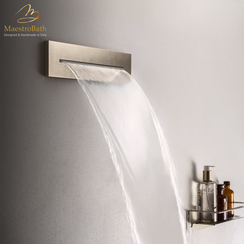 Flusso Complete Shower Set | Nickel