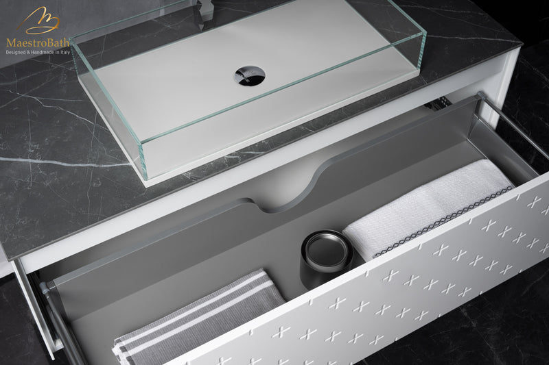 Modern Bathroom Vanity 48" | White