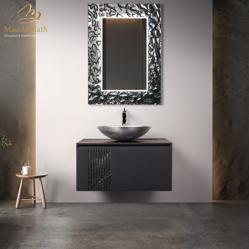Mantua Bathroom Vanity 32" | Black